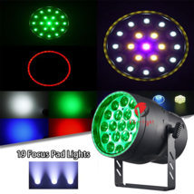 19X15w Focusing Dyeing Full Color Par Light RGBW Zoom Wash Par Can Stage... - $165.99