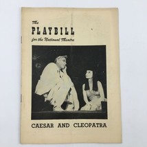 1950 Playbill National Theatre Present Lilli Palmer in Caesar and Cleopatra - £22.38 GBP