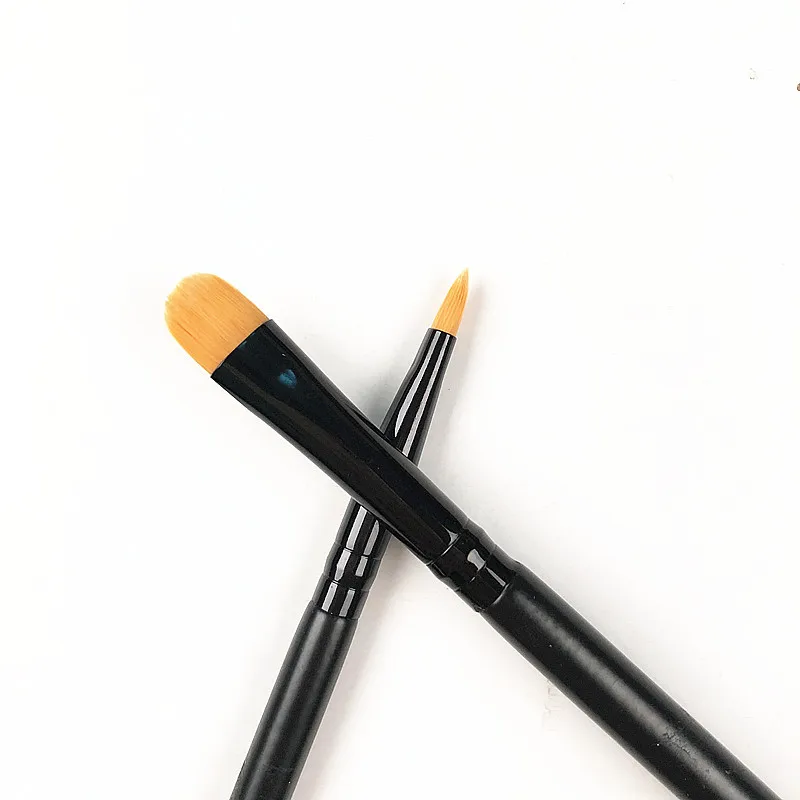 H quality concealer smokeyeye brush synthetic hair aluminum ferrule wooden handle 11832 thumb200