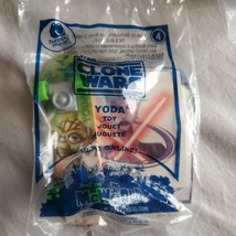 2010 McDonald&#39;s Happy Meal Star Wars The Clone Wars Yoda New in Package - £7.91 GBP