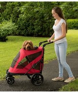 PET GEAR NO-ZIP EXCURSION PET STROLLER - FREE SHIPPING IN THE UNITED STATES - $369.21 CAD