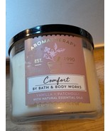 Bath &amp; Body Works Aromatherapy Vanilla + Patchouli 3 Wick 14.5 Oz Candle... - $854.35 MXN