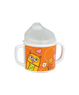 Cute &amp; Collectable SugarBooger By Ore &quot;Hoot&quot; Melamine Cup &amp; Sippy Top - $14.96
