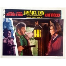 Vintage Jamaica Inn Alfred Hitchcock Margaret O&#39;Hara Movie Lobby Card 1940s - £37.06 GBP