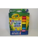 CRAYOLA PIP-SQUEAKS  8 WASHABLE MARKERS SMALL SIZE BIG COLOR   NEW - SH - £3.67 GBP