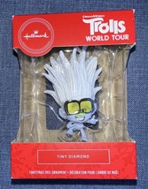 Hallmark Dreamworks Trolls World Tour TINY DIAMOND 2020 Christmas Ornament NEW - £9.87 GBP