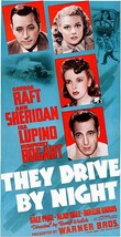 They Drive By Night - 1940 - Movie Poster - £26.37 GBP
