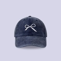 Bow Embroidered Caps, Sports Baseball Caps, Unisex Cap, Summer Hats - £13.27 GBP+