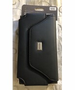 Square Brand Carry All Leather Pouch For Cell Phone XXL Black - $40.68 CAD