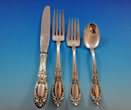 King Richard by Towle Sterling Silver Flatware Set for 12 Service 48 Pieces - £2,471.30 GBP