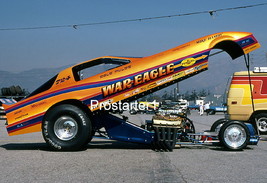 4x6 Color Drag Racing Photo Dale Pulde 1977 WAR EAGLE Firebird Funny Car - £1.96 GBP