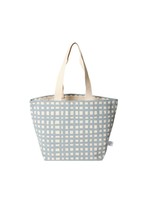 Dance Happy Designs women&#39;s grid wide tote bag in Steel - size One Size - £37.51 GBP