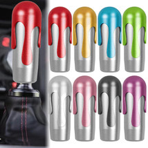 Universal Ice Cream Aluminum Silver Manual Car Gear Shift Knob Stick Shifter - £16.53 GBP