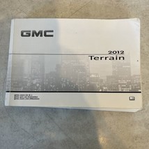 2012 GMC Terrain Owners Manual OEM SUV - $13.99