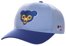 Chicago Cubs MLB OC Sports Baby Blue Legacy Vintage Hat Cap Adult Men Ad... - £15.72 GBP