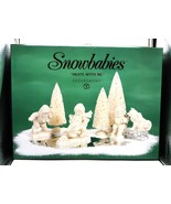 Dept 56 Snow Babies Set Skate With Me Retired 2003 NOS Scene - $746.24 MXN