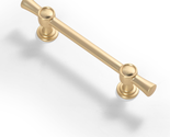 Gold Cabinet Pulls, 4 Pack 5 Inch (128Mm) Brushed Gold Kitchen Cabinet H... - £32.25 GBP