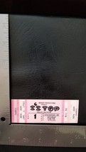 ZZ TOP - MINT VINTAGE JANUARY 1 1983 ALBUQUERQUE, NM WHOLE UNUSED CONCER... - £19.67 GBP