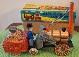 Old Timer Locomotive Friction Tin Toy 1950&#39;s/60&#39;s Craigston Corporation ... - £136.89 GBP