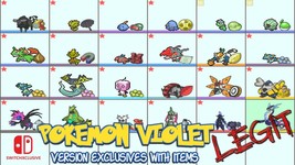 ✨ Pokemon Violet Version Exclusives Shiny Pokemon Scarlet &amp; Violet✨Fast Trade - £15.63 GBP