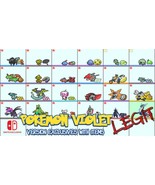 ✨ POKEMON VIOLET VERSION EXCLUSIVES ALL SHINY UNTOUCHED | POKEMON HOME D... - $15.83