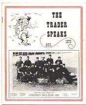 The Trader SPEAKS-AUG 1975-SPORTS Collectibles Fan MAGAZINE-LOW Print Run - £43.26 GBP