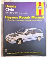 1984-91 Honda Civic Haynes Repair Manual 42023 (1998) - $185.22 MXN