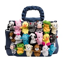 Fashion Women Denim Bucket Toy Decoration Handbags and Purses for Female Cute Do - £43.33 GBP