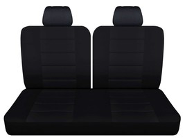 Fit 1969 Chevy El Camino 2dr Front 50/50 top solid bottom and headrests ... - $1,216.00 MXN
