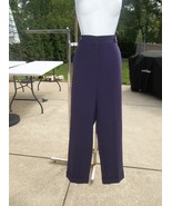 NWOT ANN TAYLOR PURPLE DRESS PANTS 6 - $29.99