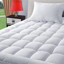 Cooling Mattress Toppers, Quilted Fitted Mattress Protectors, And Queen Mattress - £39.94 GBP