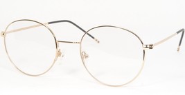 So 929C Gold Unique Rare Eyeglasses Glasses Metal Frame 52-20-142mm - £31.27 GBP