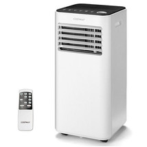 8000 BTU Portable Air Conditioner with Fan and Dehumidifier Mode-White - Color: - £279.11 GBP