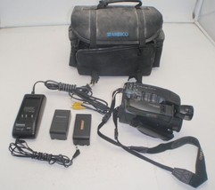 Panasonic Palmcorder PV-IQ403 10x Color Viewfinder w Accessories - Bad Batteries - £24.19 GBP