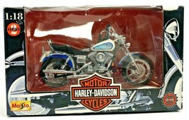 Maisto 1:18 Series 2 1992 Harley Davidson FXDB Daytona 50th Anniversary Diecast  - £7.90 GBP