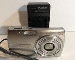 Olympus Stylus 1000 10.0MP Digital Camera - Silver W Charger Tested - £36.73 GBP