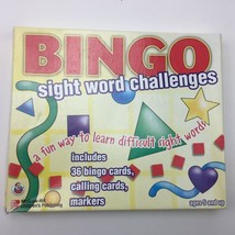 McGraw-Hill BINGO Card Game Sight Word Challenge Classroom Calling Cards Markers - £19.92 GBP