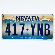  United States Nevada Silver State Passenger License Plate 417-YNB - $17.60 CAD
