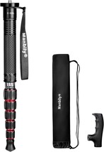 Monopod For Camera, Manbily Camera Monopod Carbon Fiber, Carbon Fiber, Red&amp;Black - £70.26 GBP