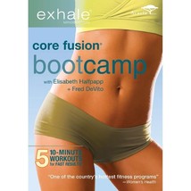 Exhale Core Fusion Bootcamp Boot Camp Fitness Dvd New Barre Style Workout - £9.94 GBP