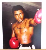 Muhammad Ali 8x10 Autographed Color Photograph Cassius Clay Boxing Champion - £157.52 GBP