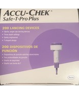 Accu-Chek Safe-T Pro Plus Lancets - 200 Count Ex9/30/28 - $96.83 CAD