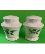 Vintage Salt And Pepper Shaker Set - Missing Stoppers- Holly Berries? - $5.60