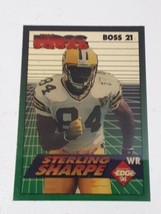 Sterling Sharpe Green Bay Packers 1994 Collector&#39;s Edge The Boss Squad Card #21 - £0.76 GBP