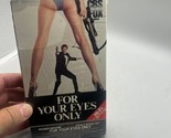 For Your Eyes Only (VHS 1984) James Bond CBS/FOX Roger Moore  Bouquet New - $45.53
