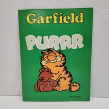 Vintage 1978 Garfield PURRR Pooky Bear Jim Davis Mead Green Portfolio Fo... - $14.75