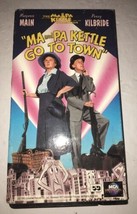 Ma And Pa Kettle Go To Town (VHS,1994)TESTED-RARE VINTAGE-SHIPS N 24 Hours - £16.07 GBP