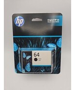 New Genuine HP 64 Black Standard Yield Ink Cartridge - 10/2026 - €23,12 EUR New Genuine HP 64 Black Standard Yield Ink Cartridge - 10/2026 - €23,12 EUR