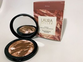 Laura Geller Baked Bronze-N-Brighten Bronzer MEDIUM Super Size .85oz New... - $39.59