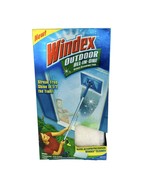 Windex Outdoor All-In-One Glass Cleaning Tool Starter Kit Sealed NOS Pad... - $84.05